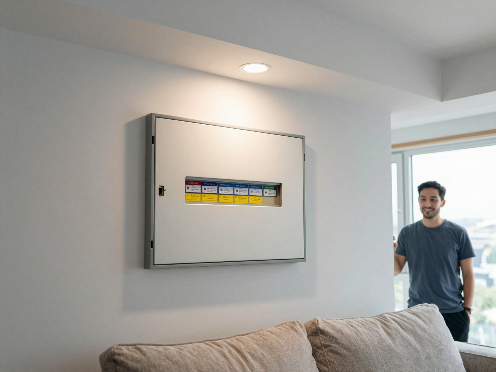 Completed electrical installation